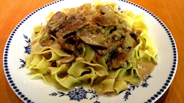 Pasta mit cremiger Steinpilz-Sahnesauce von dodith Pasta mit cremiger Steinpilz-Sahnesauce von dodith