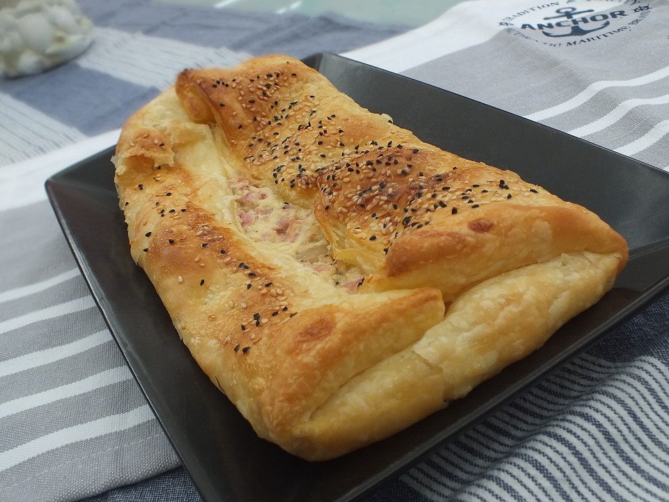 Blätterteigstrudel mit Spargel und Schinken von mare-blue| Chefkoch