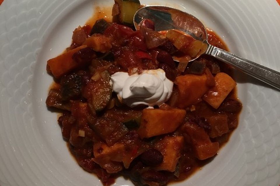 Süßkartoffel-Chili