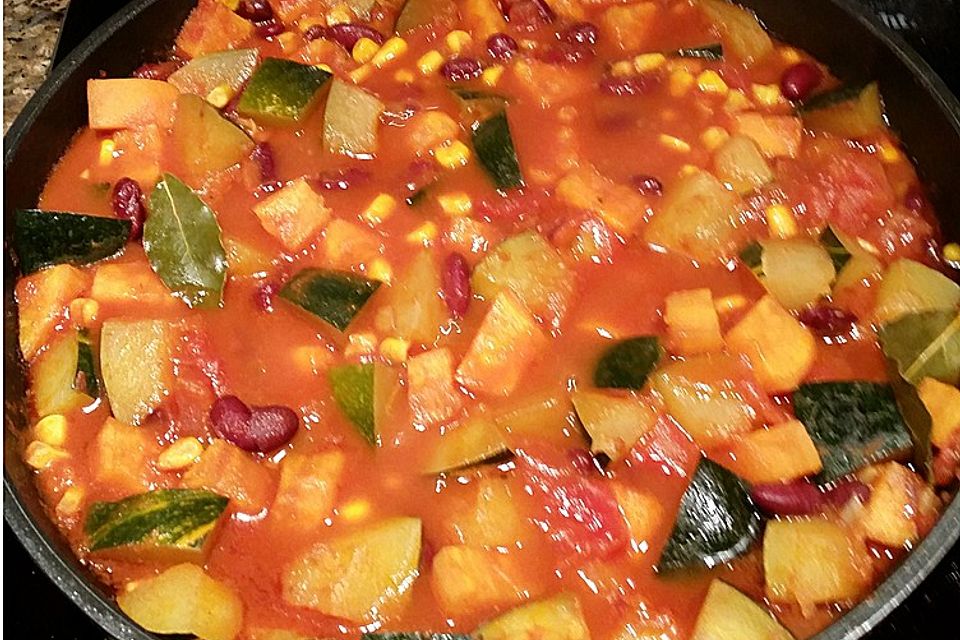 Süßkartoffel-Chili