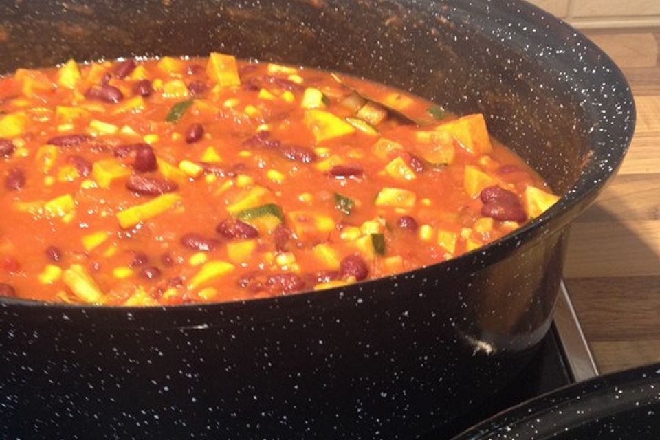 Süßkartoffel-Chili