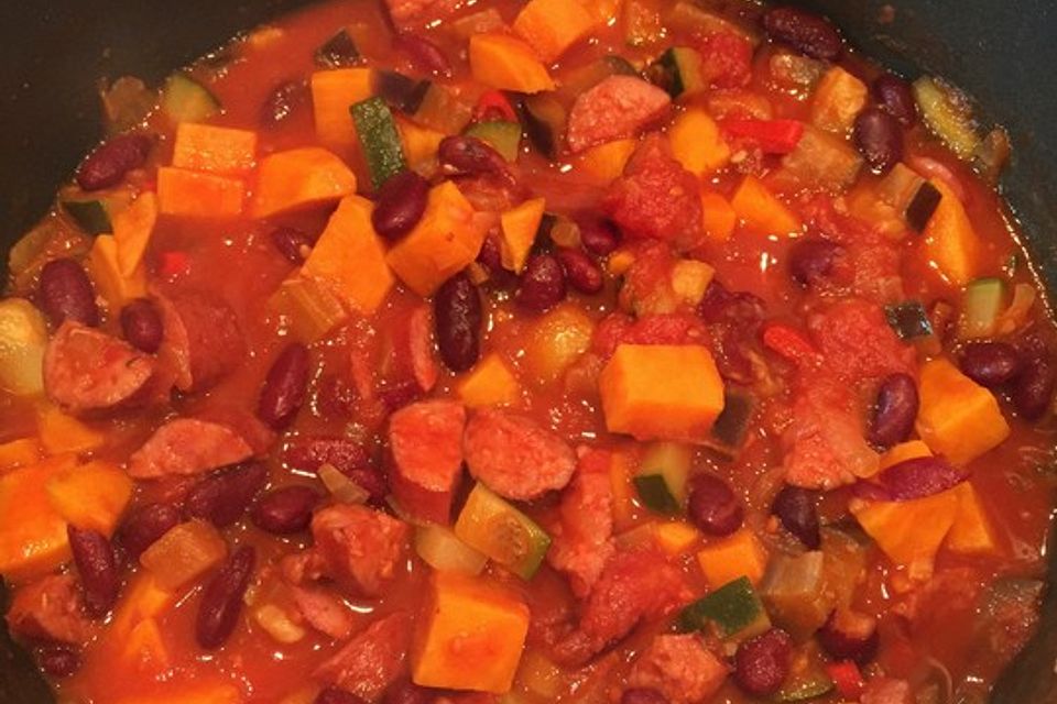 Süßkartoffel-Chili