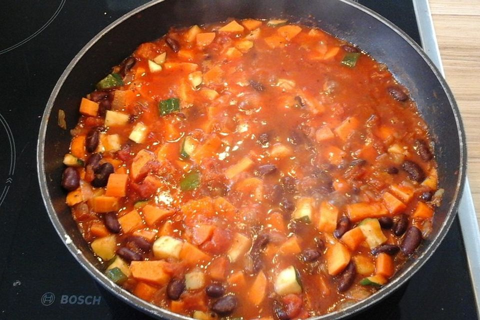 Süßkartoffel-Chili