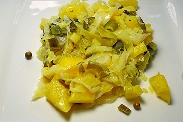 Ananas-Spitzkohl