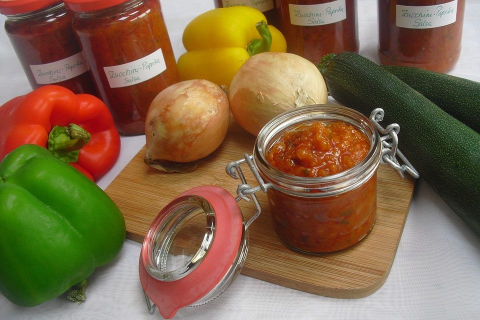 Zucchini-Paprika Salsa