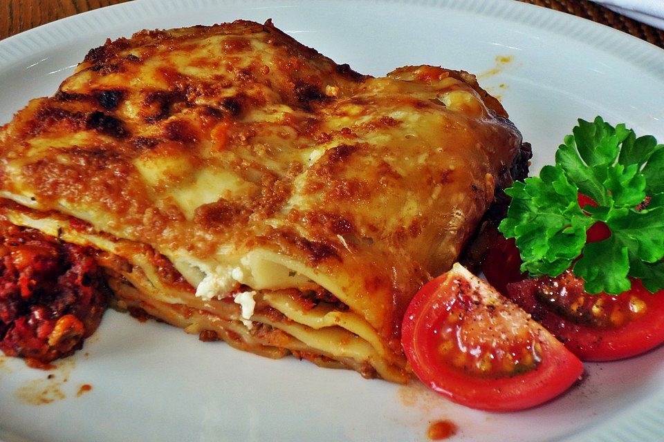 Mediterrane Lasagne