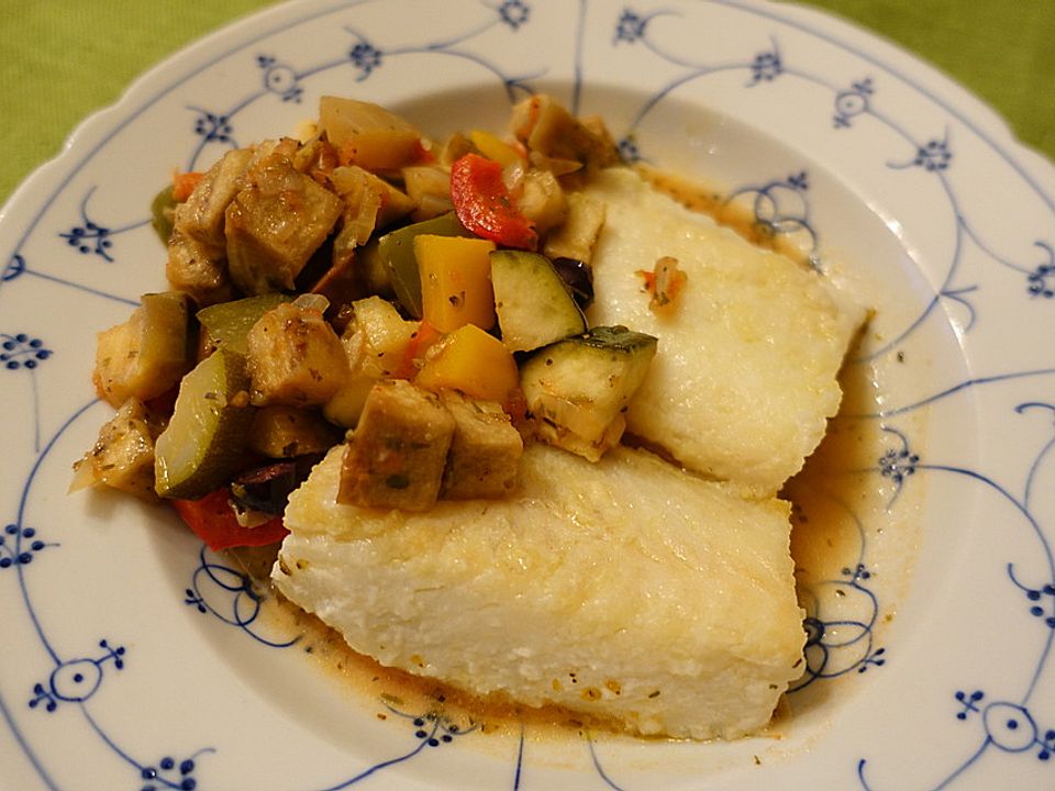 Stockfisch auf Schmorgemüse von hefide| Chefkoch