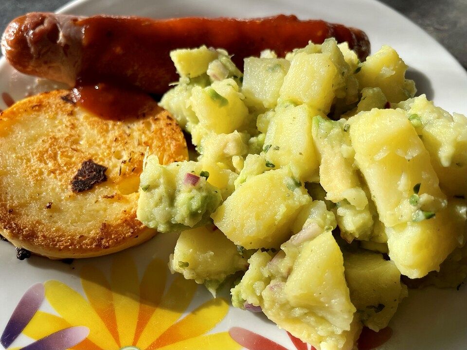 Kartoffel - Avocado Salat mit Kresse von rainbowchild13| Chefkoch