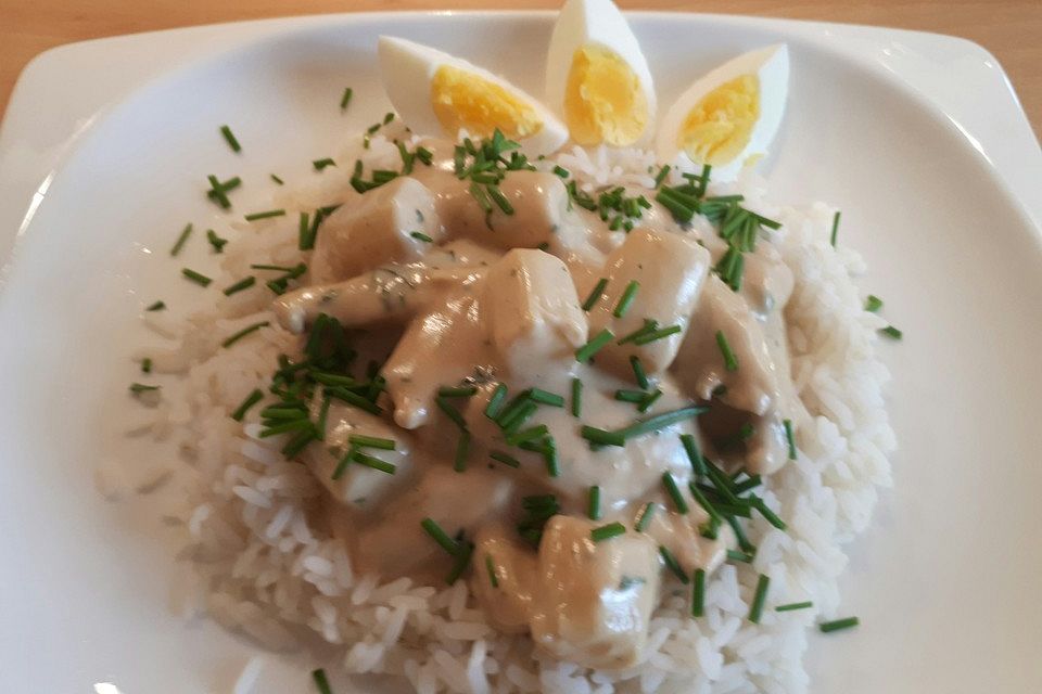 Spargelragout mit Champignons