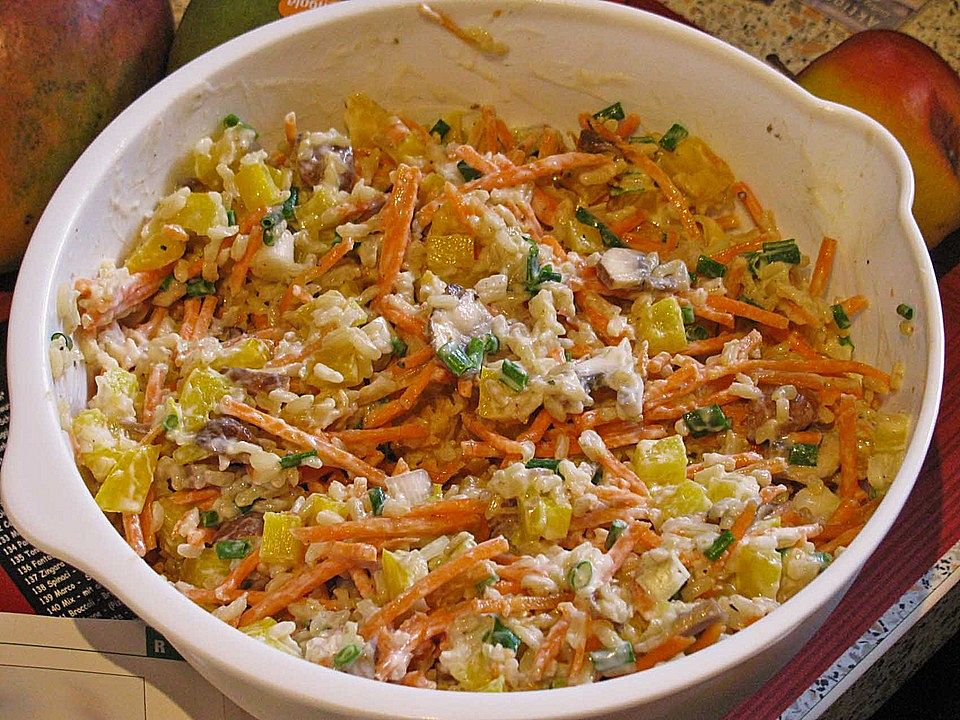 Reis-Champignon-Salat von lduval| Chefkoch