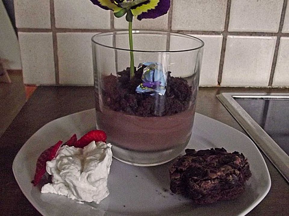 Brownies mit Whiskysahne und Schokoladenpudding von Ajnat77 | Chefkoch