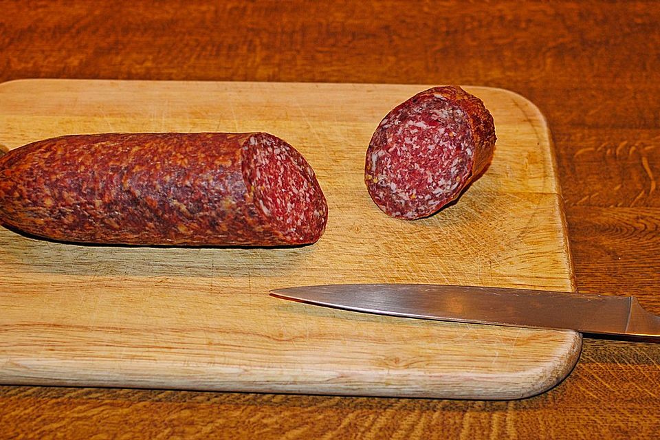 Wildschweinsalami