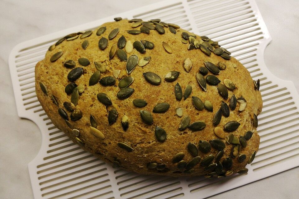 Dinkel-Kürbis-Brot