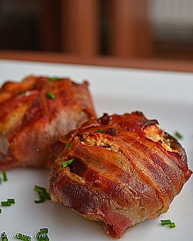 Bacon-Feta-Champignons