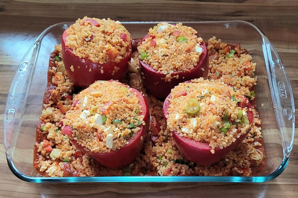 Gefüllte Paprika mit Quinoa