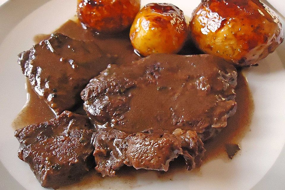 Provenzalischer Sauerbraten nach Art der Rhonefischer