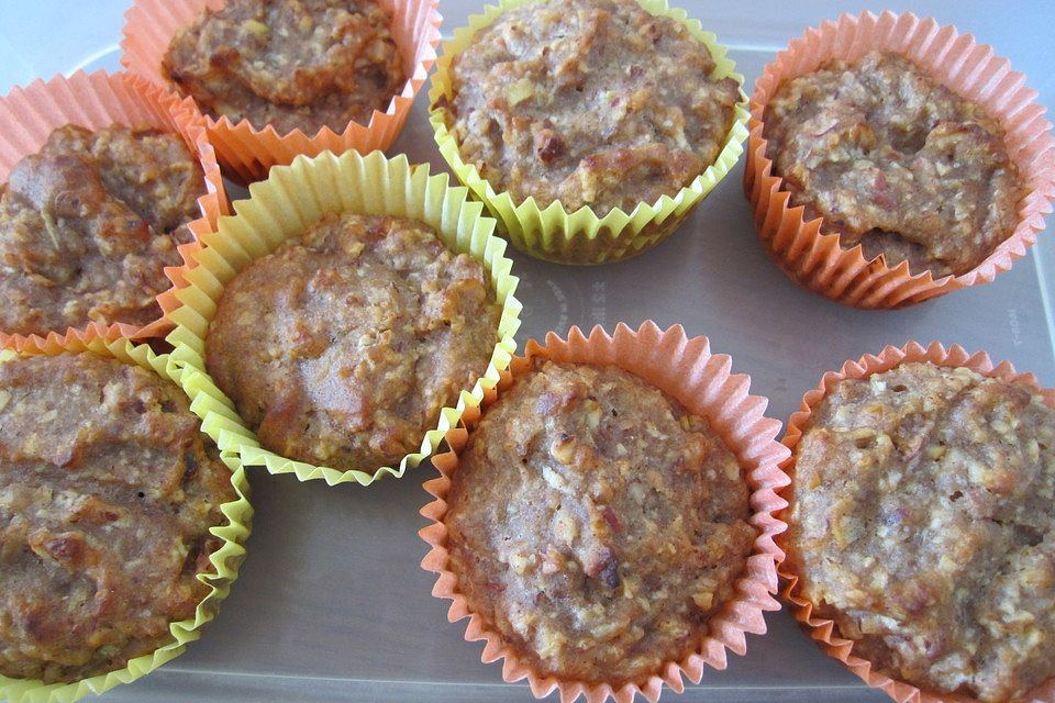 Apfel-Vollkorn-Muffins