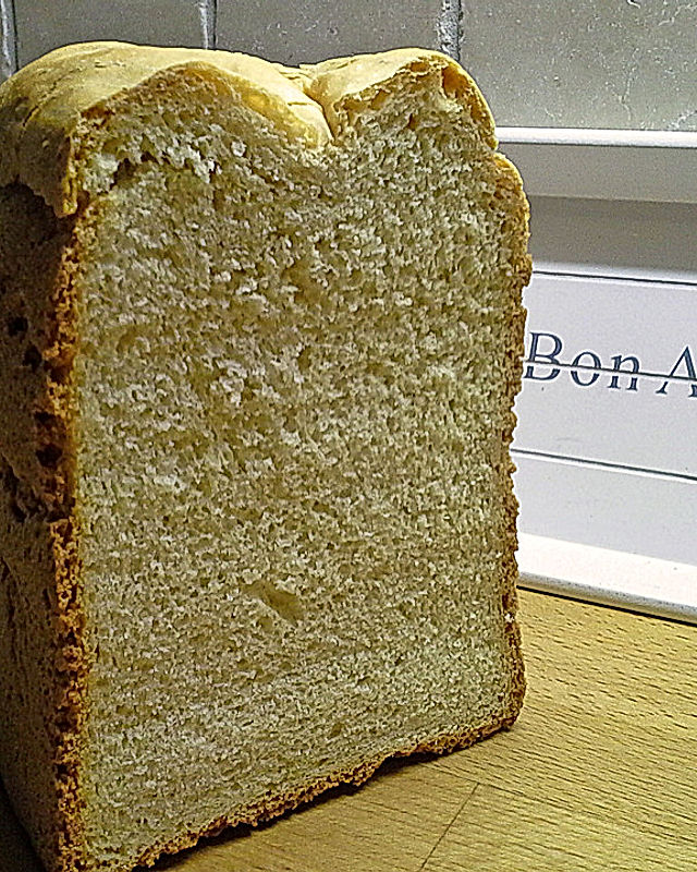 Weißbrot bzw. Toastbrot für den BBA