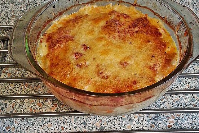 Kartoffel-Hähnchen-Paprika-Auflauf von Lateline| Chefkoch