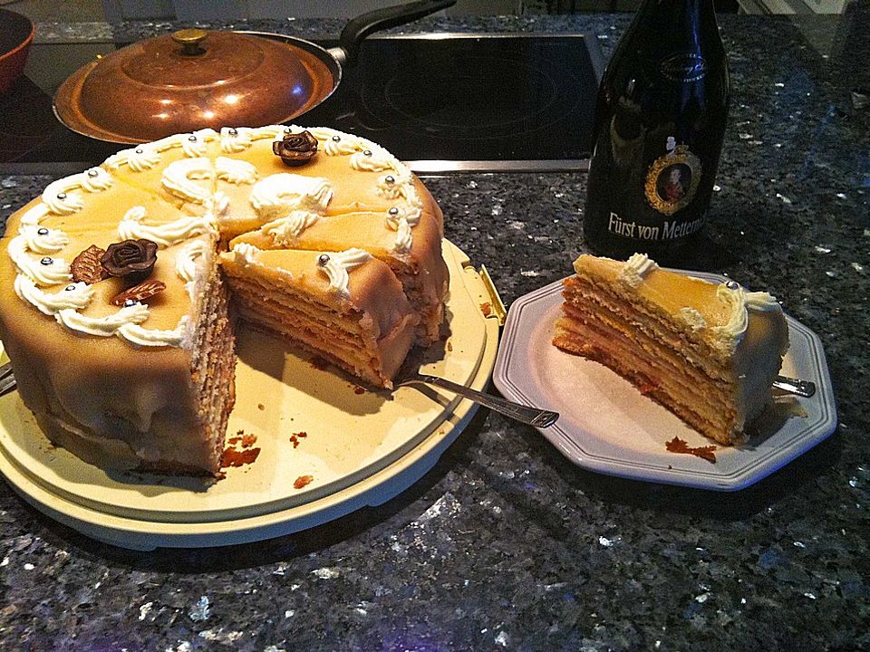 Marzipantorte à la Michelle von blondiiberry| Chefkoch