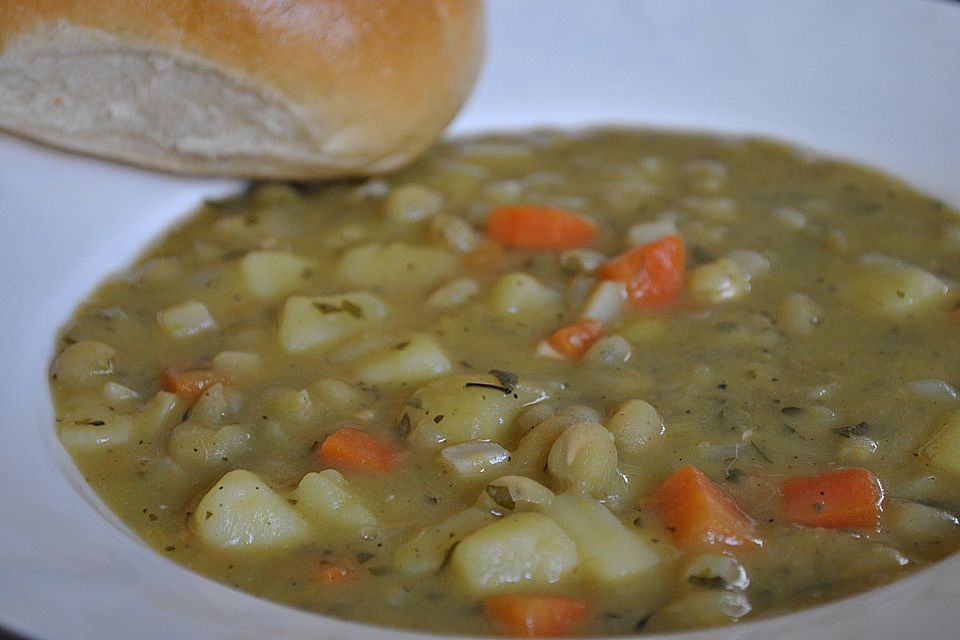 Erbsensuppe à la Mama