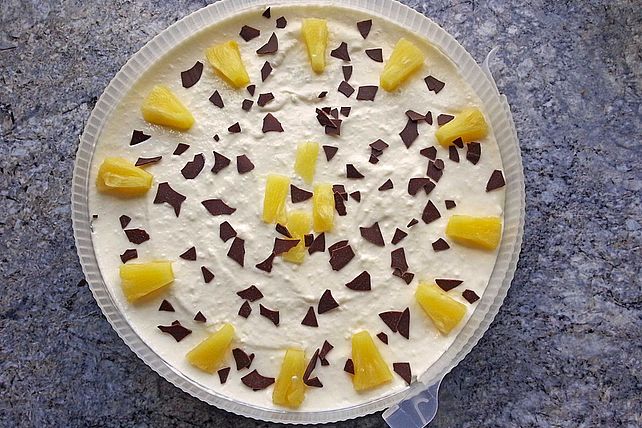 Quark-Schmand-Torte mit Ananas von Serafine76| Chefkoch