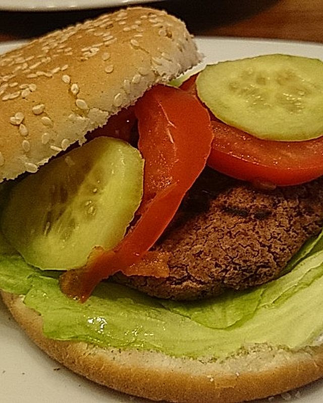 Vegetarische Bohnenburger