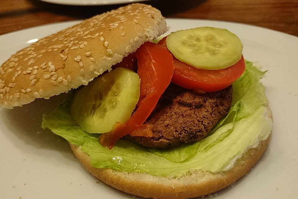 Vegetarische Bohnenburger