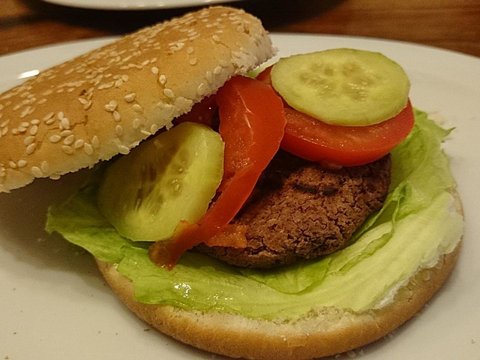 Vegetarische Bohnenburger von Feuerwehr-koch| Chefkoch