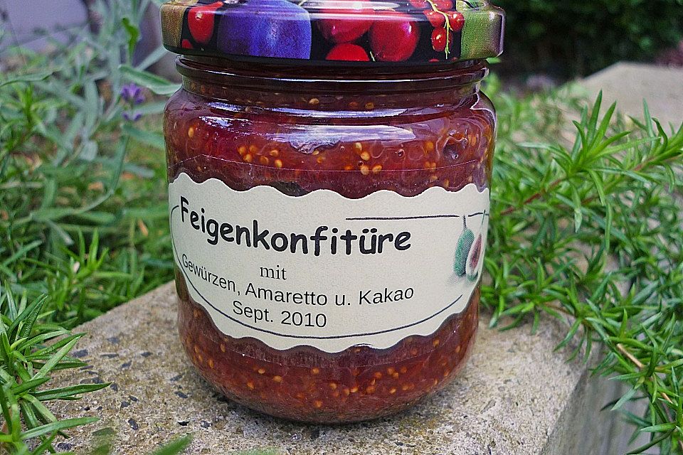 Feigenkonfitüre mit Kakao