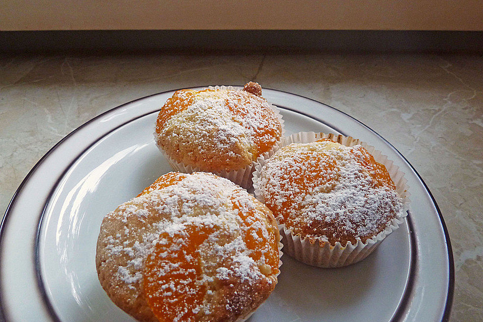 Muffins mit Mandarinen