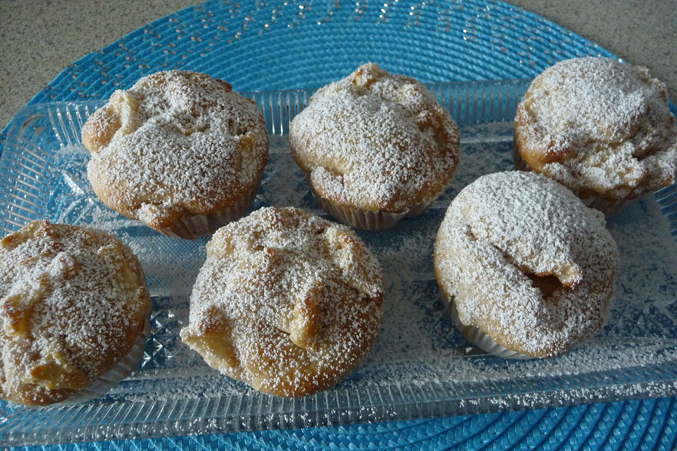 Saftige Apfelmuffins mit feiner Zimtnote