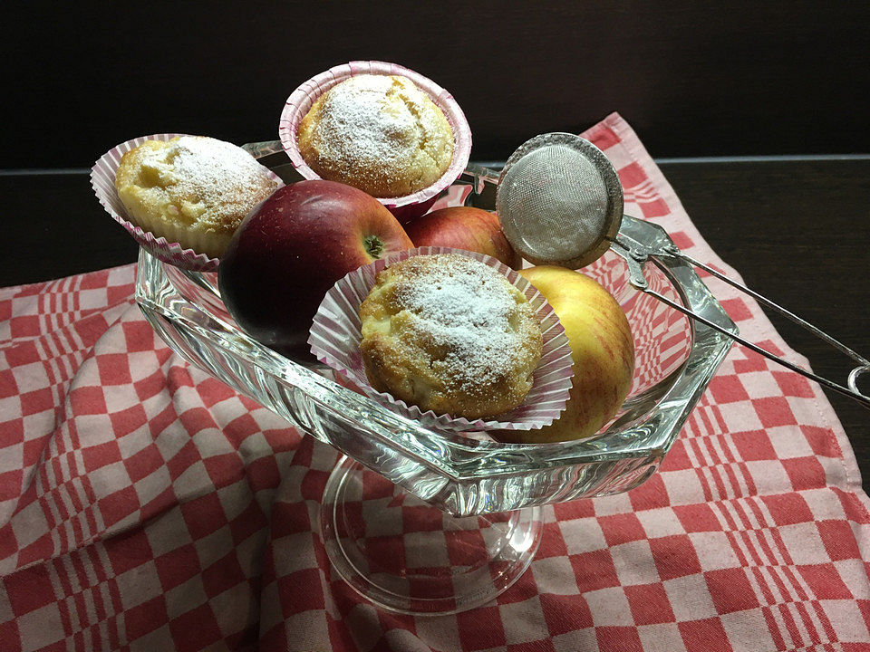 Saftige Apfelmuffins mit feiner Zimtnote von AnnK7 | Chefkoch