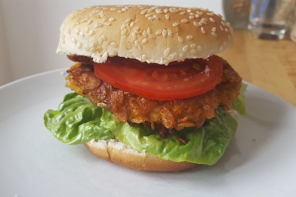 "Crispy Chicken" Burger