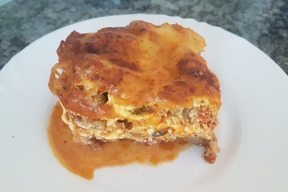 Zucchinilasagne Zucchinilasagne