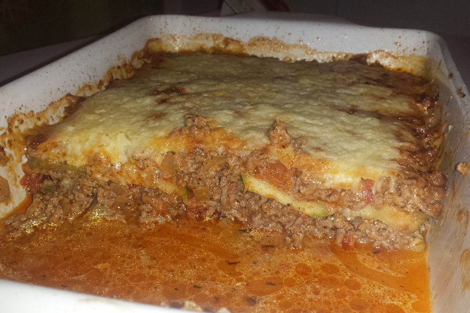 Zucchinilasagne Zucchinilasagne