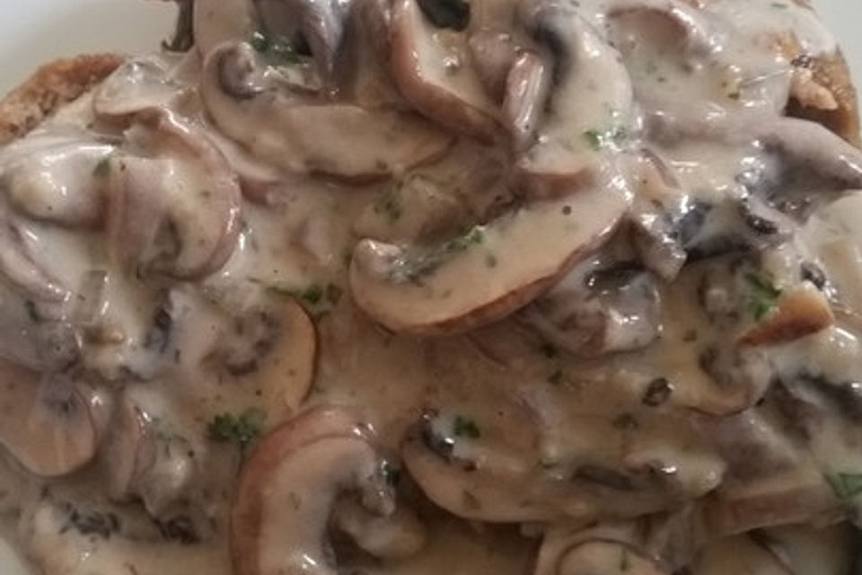 Champignonsoße Champignonsoße