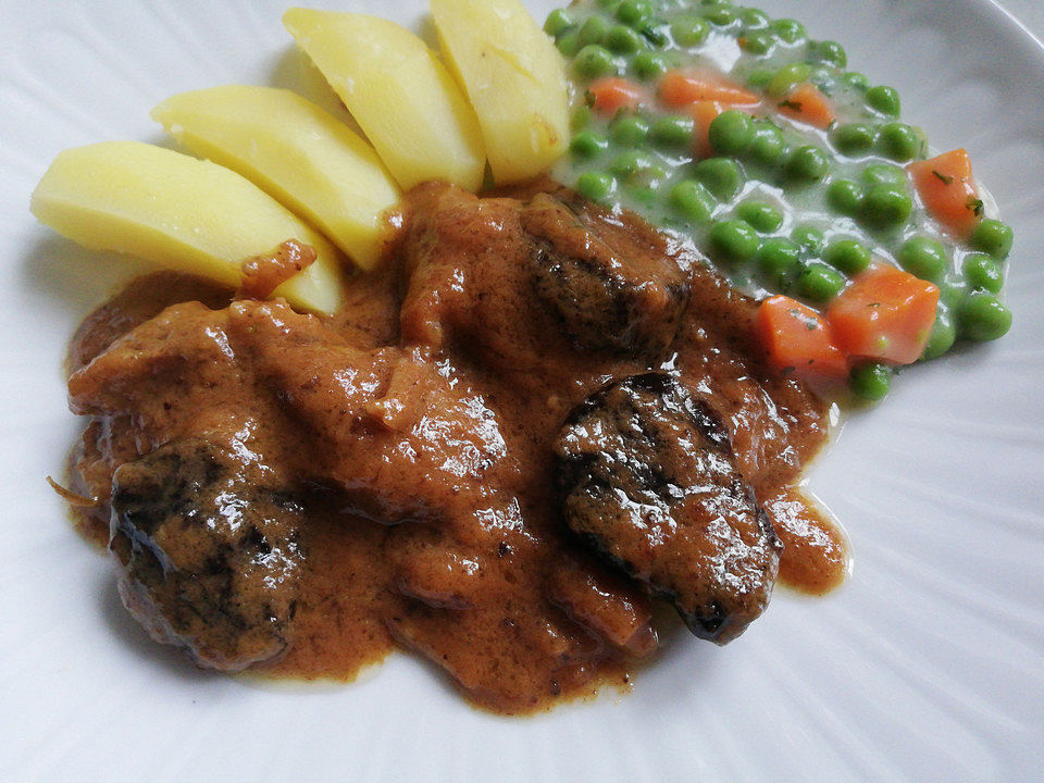 Gänsefleisch-Ragout mit Backobst à la Gabi von gabriele9272| Chefkoch