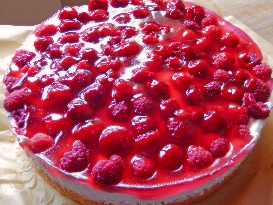 Schnelle Himbeer-Joghurt-Torte von TheSunny| Chefkoch