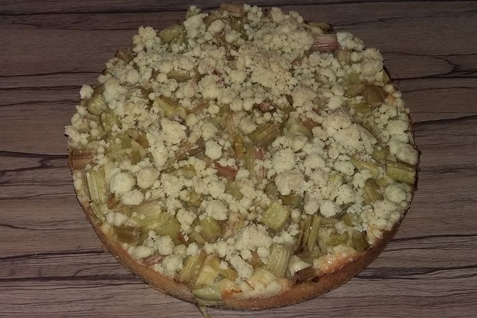 Rhabarber-Streusel-Kuchen