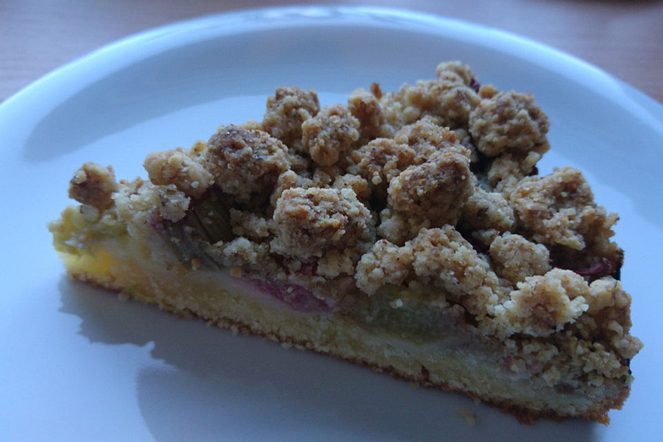 Rhabarber-Streusel-Kuchen