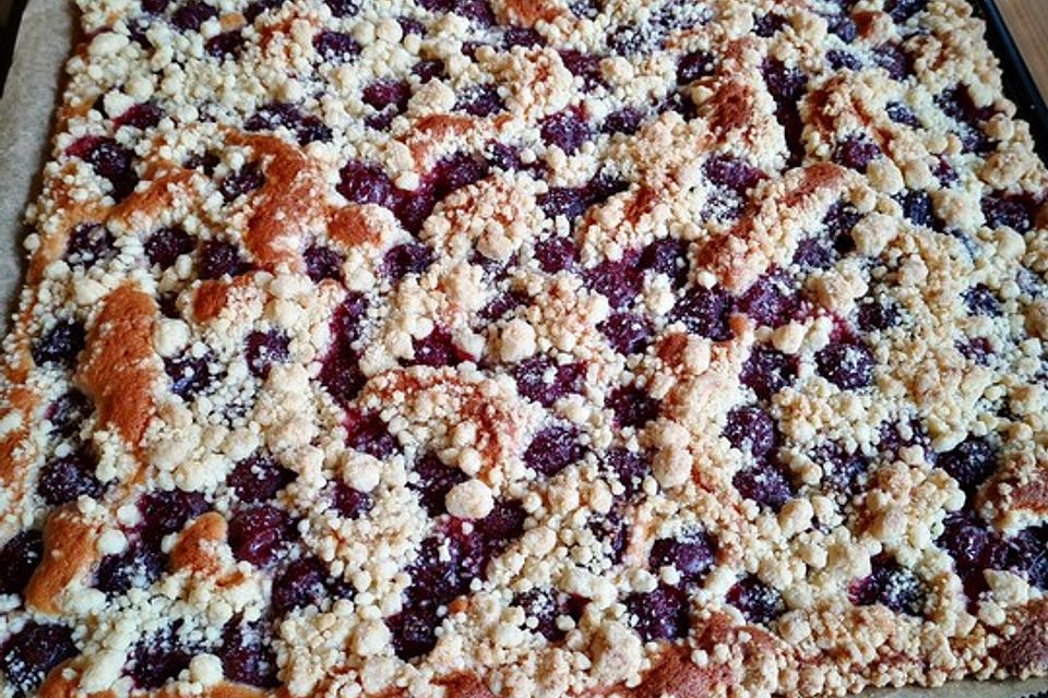 Rhabarber-Streusel-Kuchen