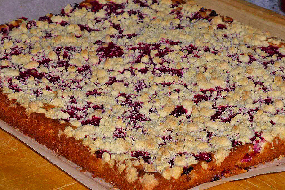 Rhabarber-Streusel-Kuchen