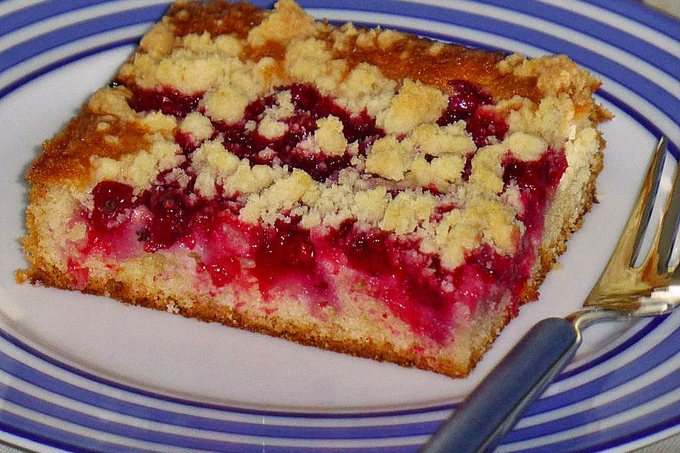 Rhabarber-Streusel-Kuchen