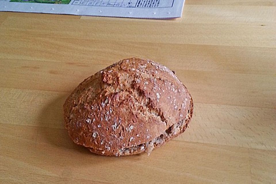 Dinkelvollkornbrötchen mit Hefeteig