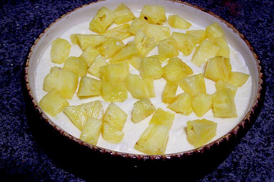 Ananas - Kokos Trifle