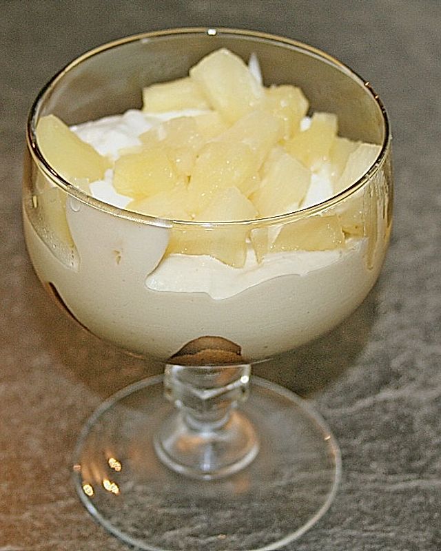 Ananas - Kokos Trifle
