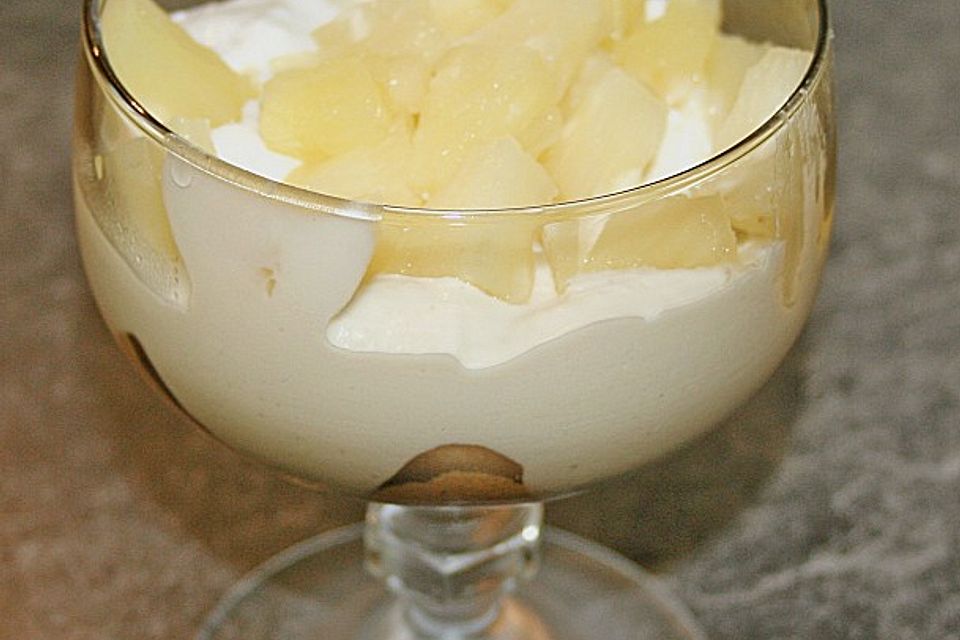 Ananas - Kokos Trifle