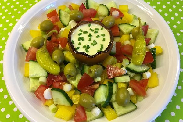 Fettarme Salatsoße von Flower456 | Chefkoch