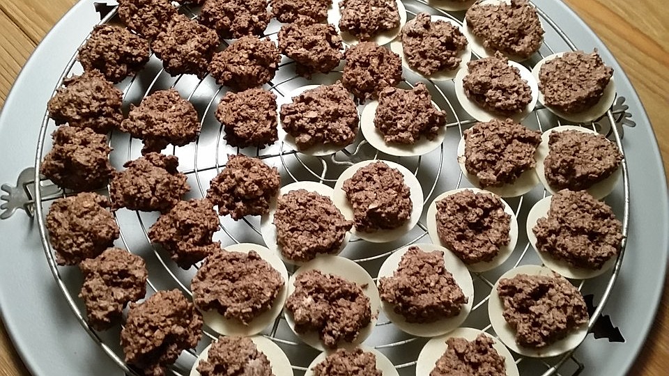 Schoko Haferflocken Makronen Von Mirjanabanana Chefkoch 